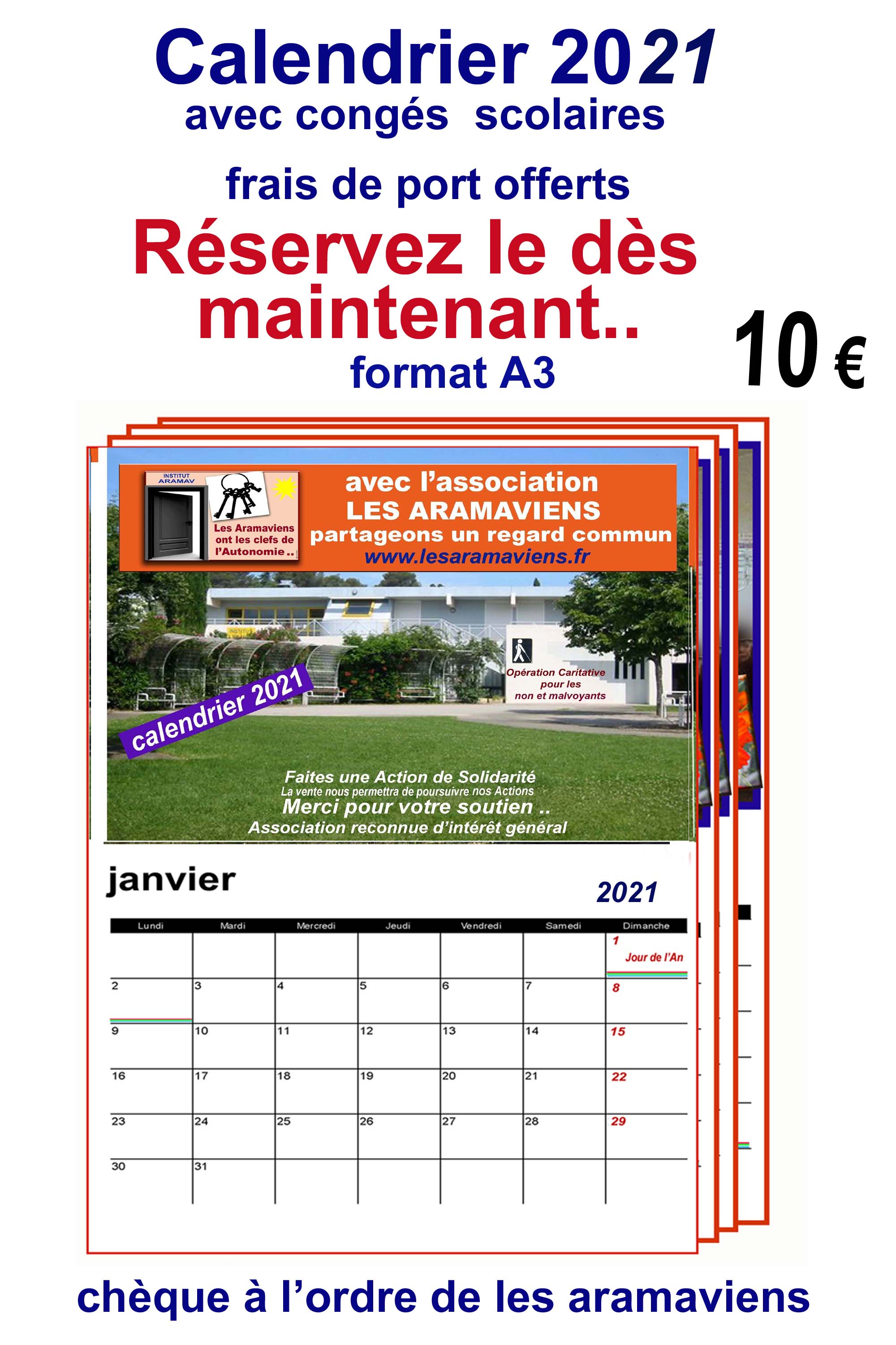 Calendrier 2021
